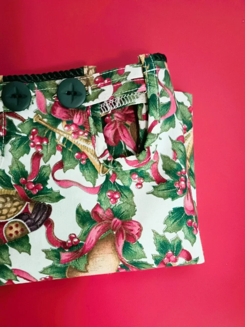 Longaberger 12 Day Of Christmas Basket Liner 12